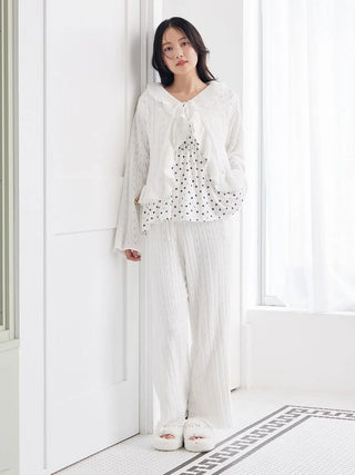 Mouillé Ruffle Pants - view 4