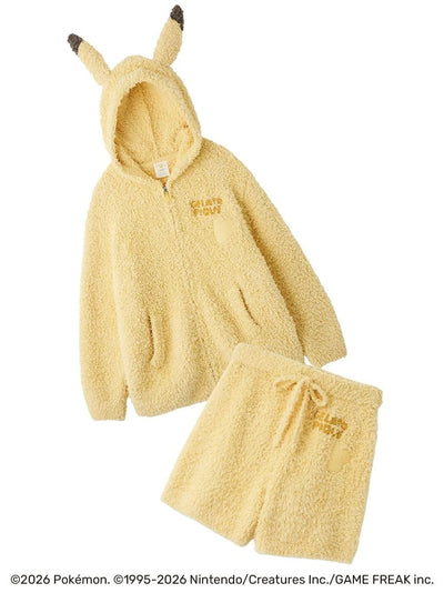 【Pokémon】Gelato Pikachu Hoodie & Shorts Set gelato pique