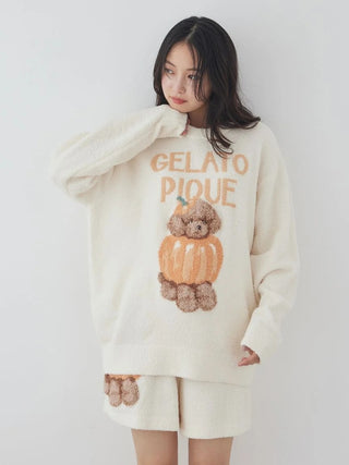[HALLOWEEN] Night Parade Dogs Jacquard Pullover - view 17