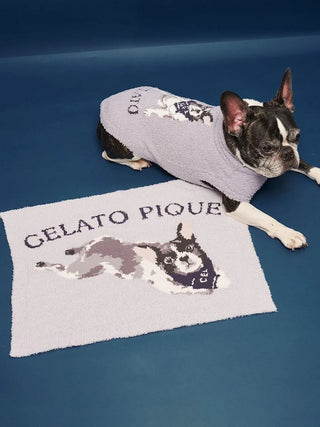 [CAT&DOG] Baby Moco French Bulldog Printed Pet Blanket - view 5