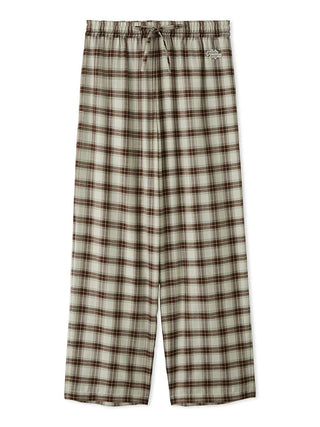 Gelato Pique Men's Soft Twill Checkered Pants in mint