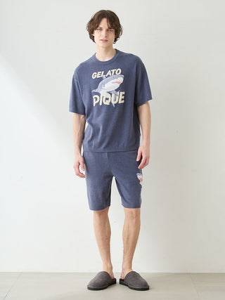 Men's Cool Smoothie Lite Shark Jacquard Pullover