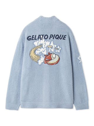 Men's Baby Moco Spaceship Jacquard Cardigan - view 3