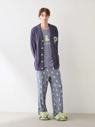 [Mrs. GREEN APPLE][Unisex] One-point Printed Long-sleeve T-shirt & Pants Set - view 39