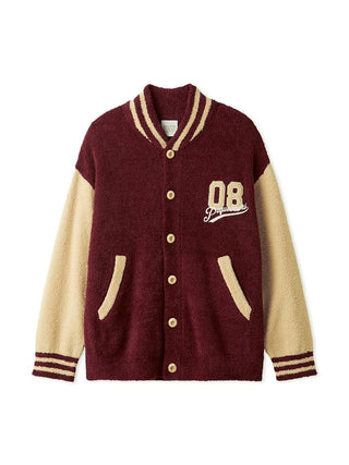 Gelato Pique [Unisex] Baby Moco Sporty Jacquard Blouson in red, front view