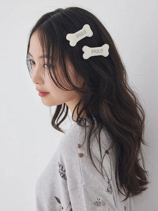 [HALLOWEEN] Bone Hair Pin Set - view 3