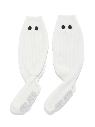 [HALLOWEEN] Ghost Long Socks - view 1