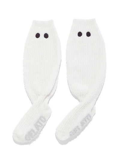 [HALLOWEEN] Ghost Long Socks gelato pique