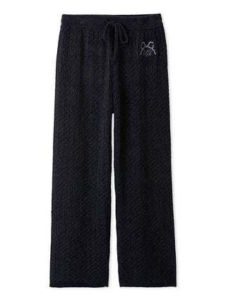 Smoothie Aran Pattern Pants - view 3