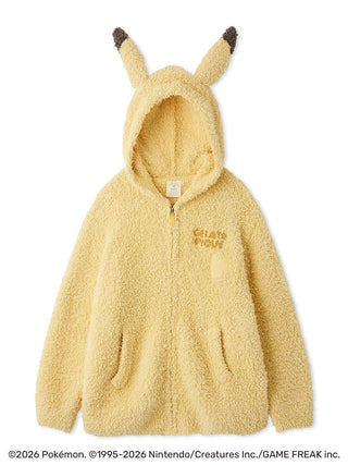 Hoodie of Yellow Gelato Pique 【Pokémon】Gelato Pikachu Hoodie & Shorts Set, front view