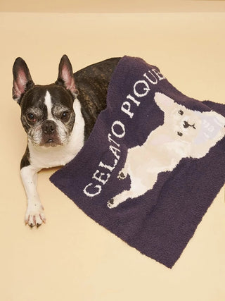 [CAT&DOG] Baby Moco French Bulldog Printed Pet Blanket - view 6