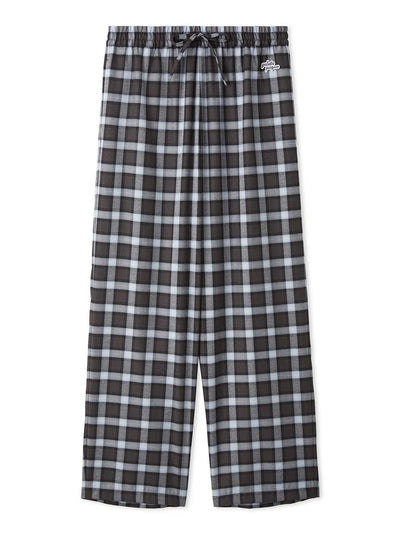 Men's Soft Twill Checkered Pants gelato pique