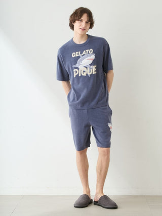 Men's Cool Smoothie Lite Shark Jacquard Pullover
