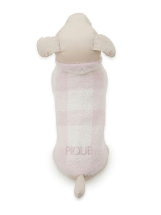 [CAT&DOG] Checkered Pet Pullover