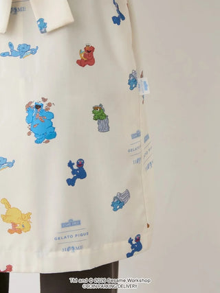 [SESAME STREET×CPD HOOME meets GELATO PIQUE] All-Over Print Gown - view 4