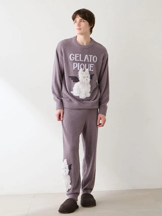 [HALLOWEEN] Men's Night Parade Dogs Jacquard Pants - view 3