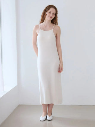 [UV-Cut] Snow Fabric Camisole Dress With Built-in Bra