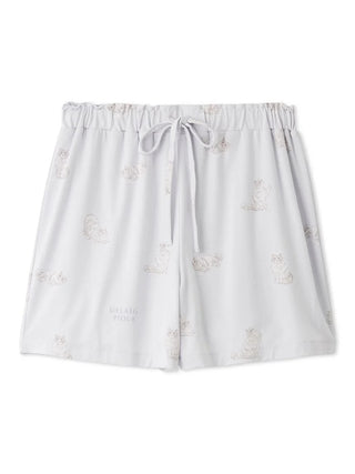 Bath Time Cat Shorts