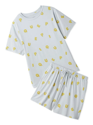 Summer Motifs Cool Rayon T-shirt & Shorts Set