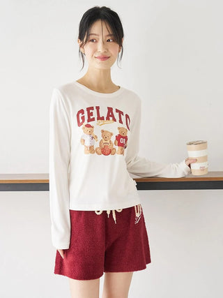 Sporty Bears One-point Printed Long-sleeve T-shirt - view 4