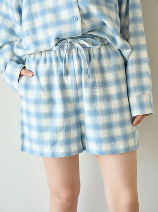 Preppy Flannel Checkered Shorts
