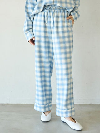 Preppy Flannel Checkered Pants