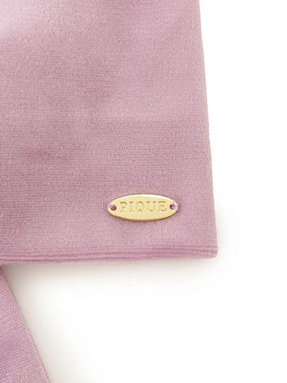 Lavender Ribbon Velour Hair Scrunchie