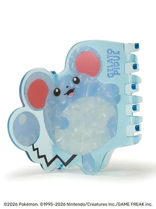 Blue Gelato Pique 【Pokémon】Hair Claw Clip featuring Marill.