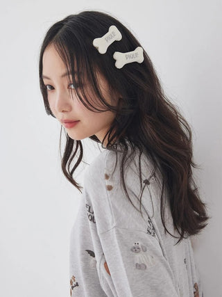 [HALLOWEEN] Bone Hair Pin Set - view 4