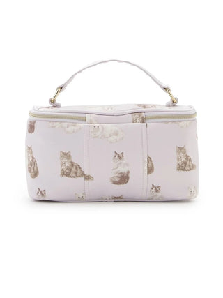 Cats Printed Vanity Pouch - view 3