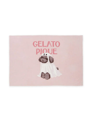 Gelato Pique [HALLOWEEN] Night Parade Dogs Jacquard Blanket in pink