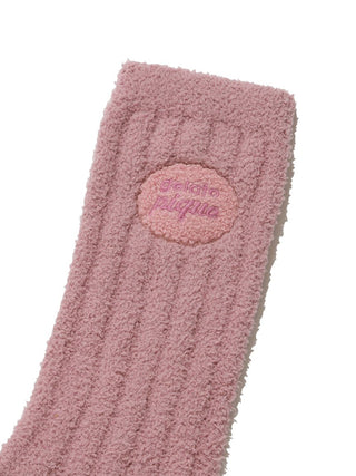 [Valentine] Aran Sagara Embroidery Socks