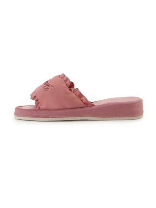 Satin Frill Room Shoes