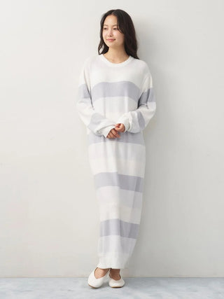 Smoothie Three-Color Stripe Dress - view 3