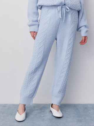 [Valentine] Airy Moco Aran Long Pants