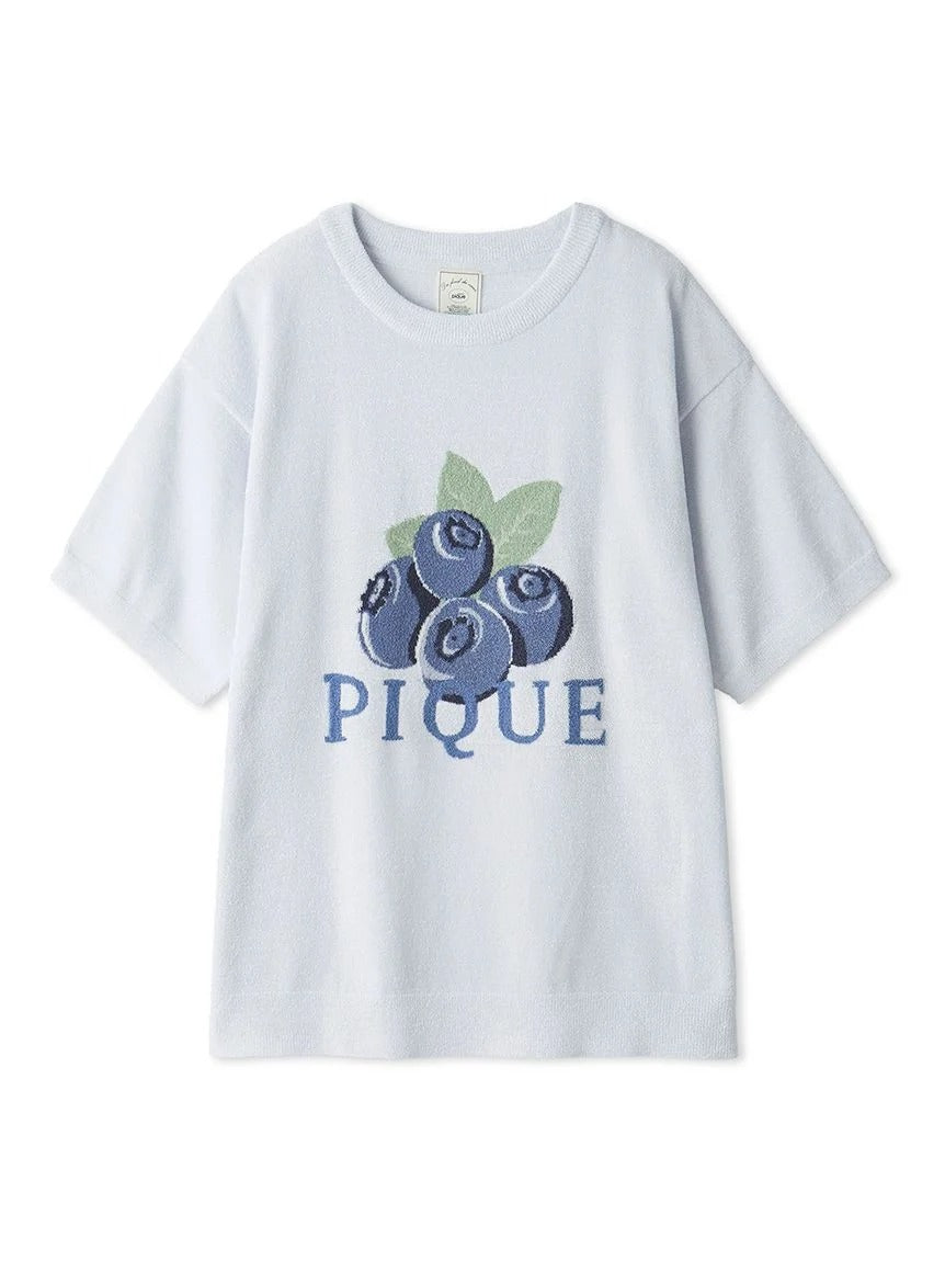 Smoothie Fruit Jacquard Pullover