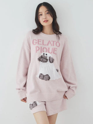 [HALLOWEEN] Night Parade Dogs Jacquard Pullover - view 4