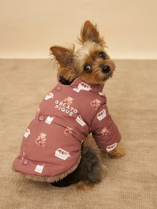 [CAT&DOG] Back-Open Puffer Pet Jacket - view 3