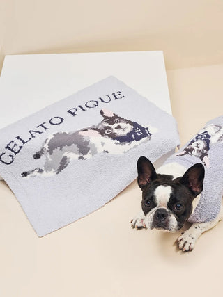 [CAT&DOG] Baby Moco French Bulldog Printed Pet Blanket - view 7