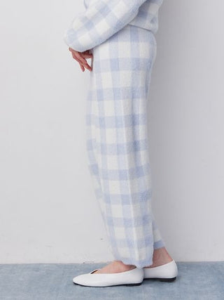 Checkered Cardigan & Long Pants Set