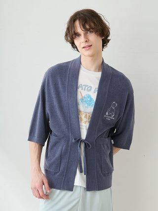 Men's Cool Smoothie Lite Bear Jacquard Cardigan