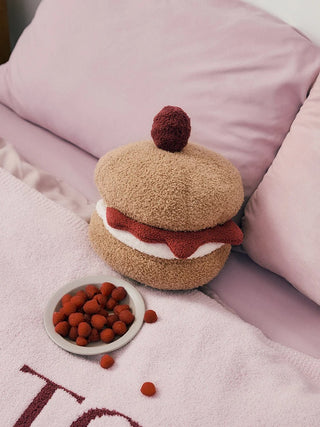 [Sleep] Raspberry Scone Nap Cushion