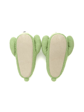[Mrs. GREEN APPLE] [Unisex] Green Bear Room Shoes - view 18