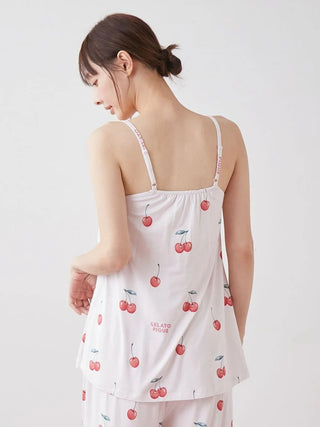 Cool Rayon Fruits Camisole With Built-in Bra