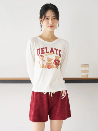 Sporty Bears One-point Printed Long-sleeve T-shirt - view 5