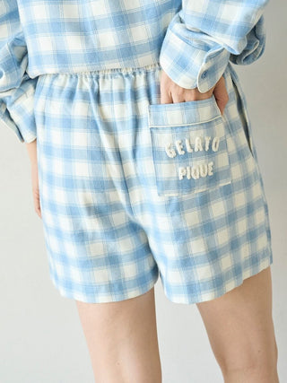 Preppy Flannel Checkered Shorts