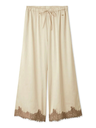 Cool Satin Lace Pants