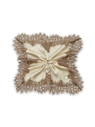 Satin Lace Scrunchie