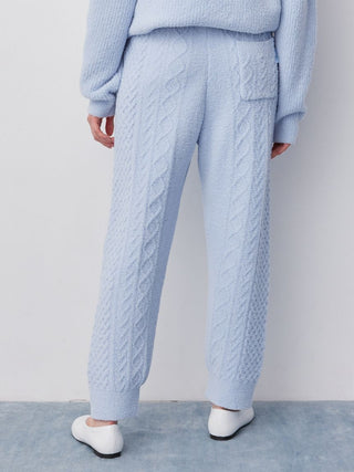 [Valentine] Airy Moco Aran Long Pants
