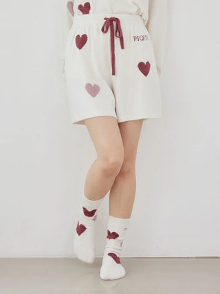 Hot Smoothie Heart Jacquard Shorts - view 5